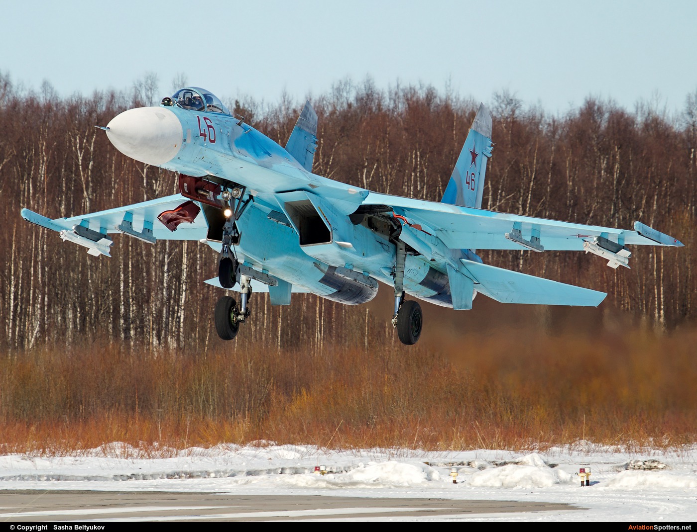 Russia - Air Force  -  Su-27P  (RF-95510) By Sasha Beltyukov (Franziskaner)