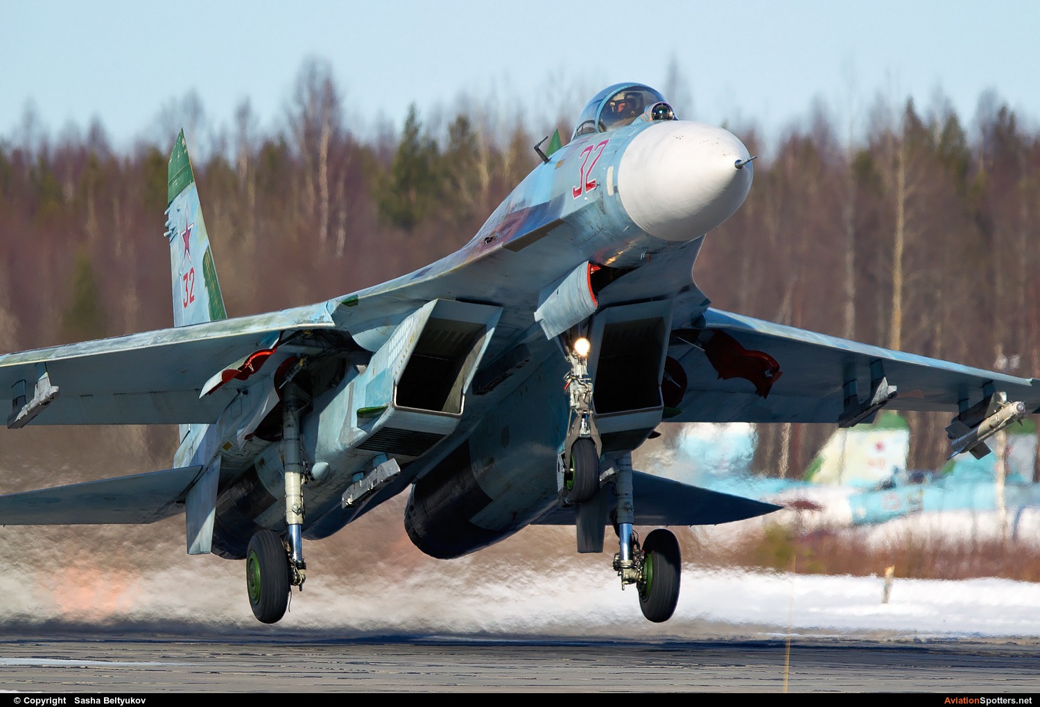 Russia - Air Force  -  Su-27P  (RF-95514) By Sasha Beltyukov (Franziskaner)