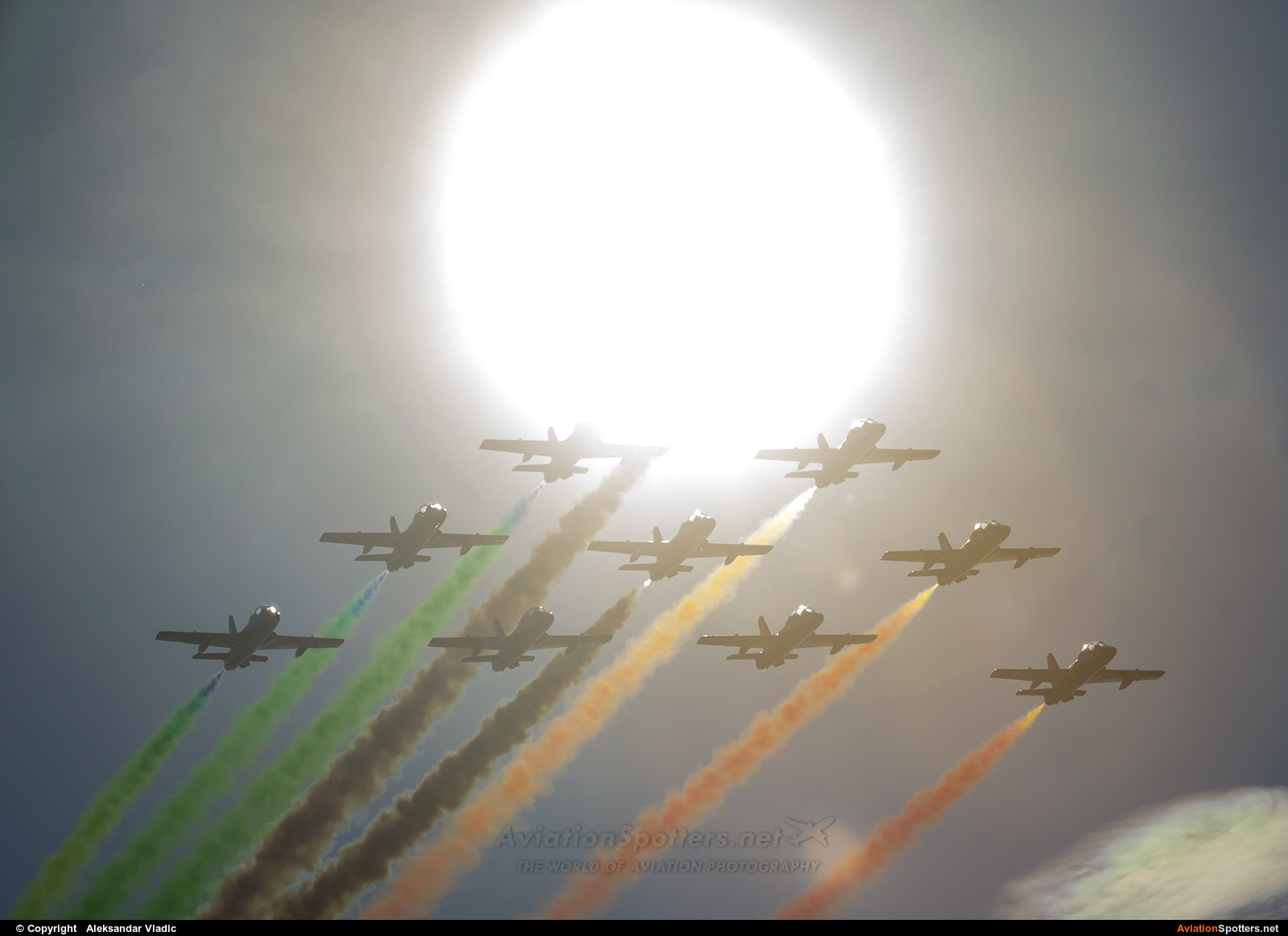 Italy - Air Force : Frecce Tricolori  -  MB-339-A-PAN  (MM54477) By Aleksandar Vladic (flanker982)