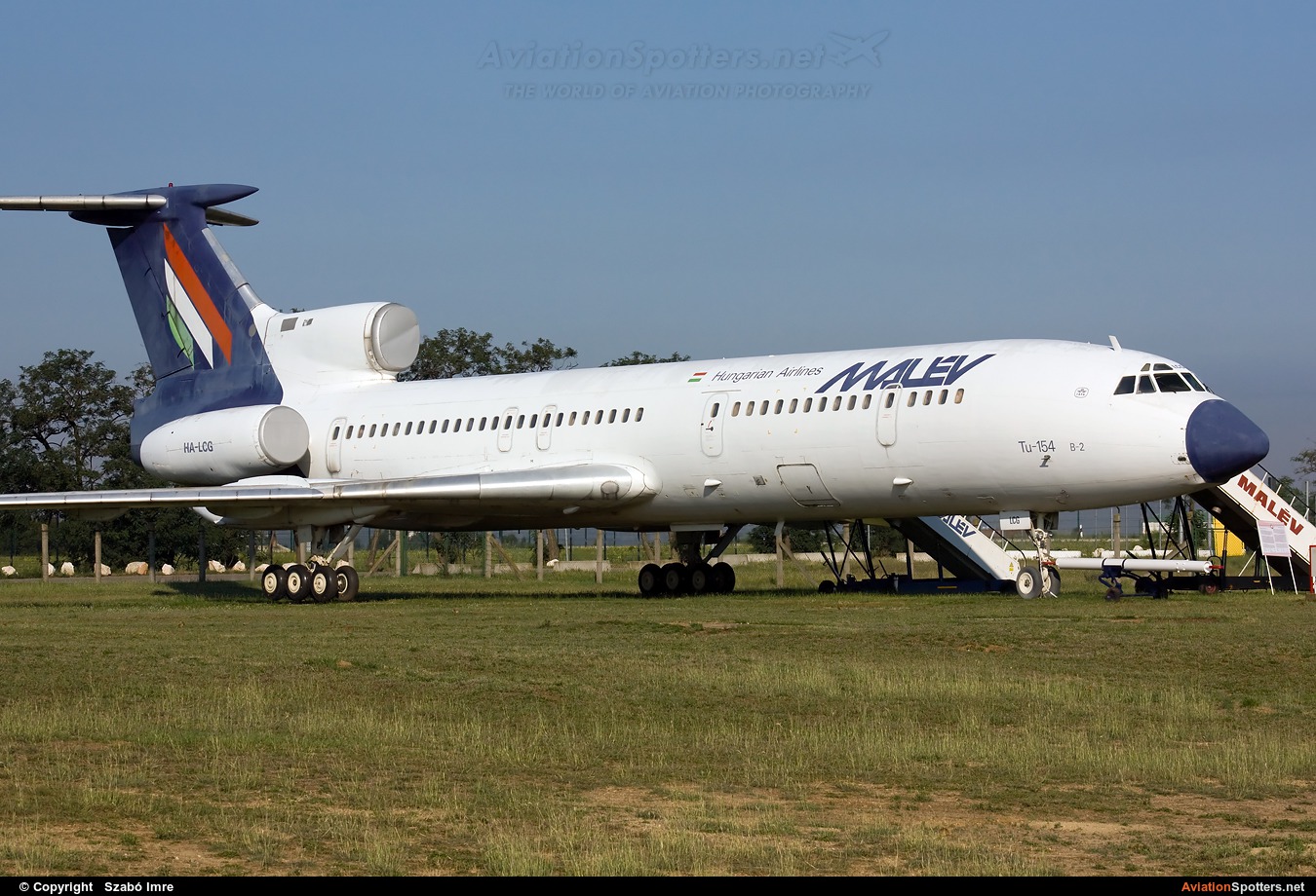 Malev  -  Tu-154B  (HA-LCG) By Szabó Imre (SzImre71)