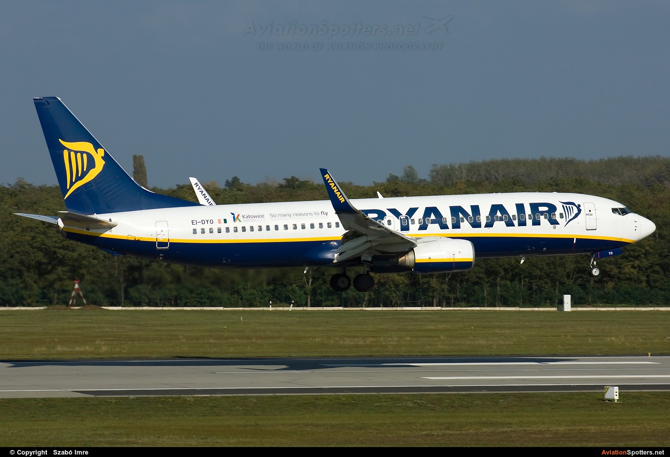 Ryanair  -  737-8AS  (EI-DYO) By Szabó Imre (SzImre71)