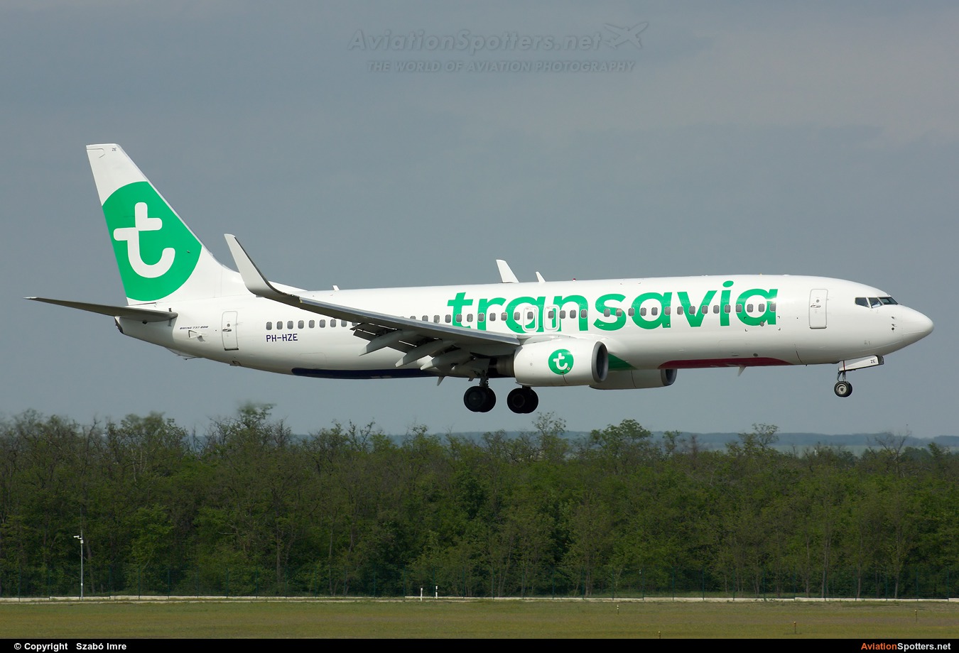 Transavia  -  737-800  (PH-HZE) By Szabó Imre (SzImre71)