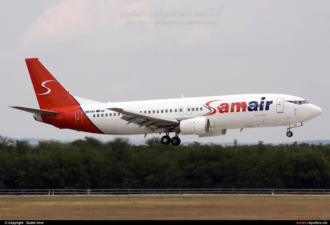 Samair  -  737-400  (OM-SAA) By Szabó Imre (SzImre71)