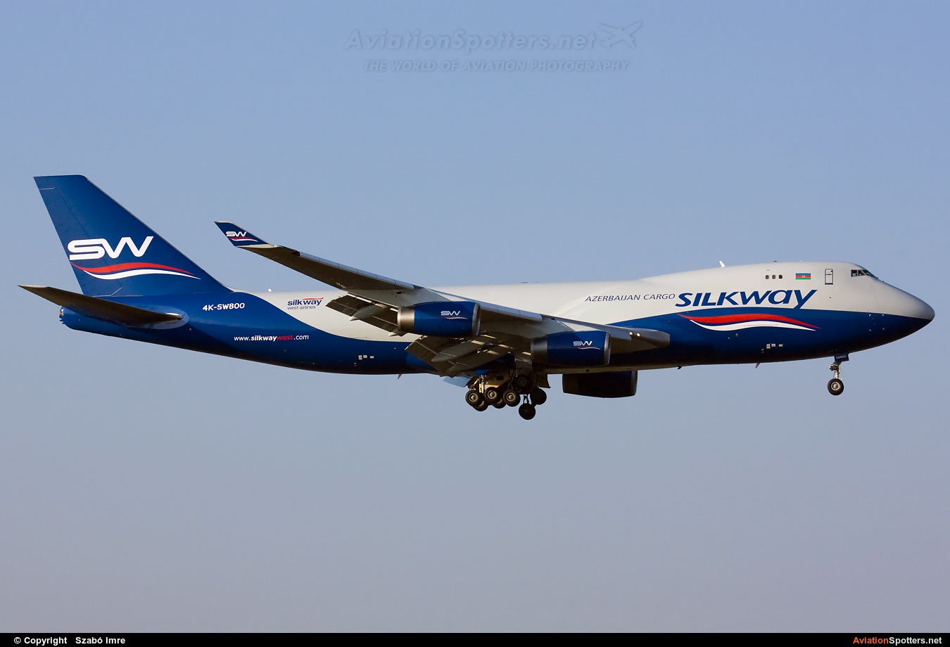 Silk Way Airlines  -  747-400F  (4K-SW800) By Szabó Imre (SzImre71)