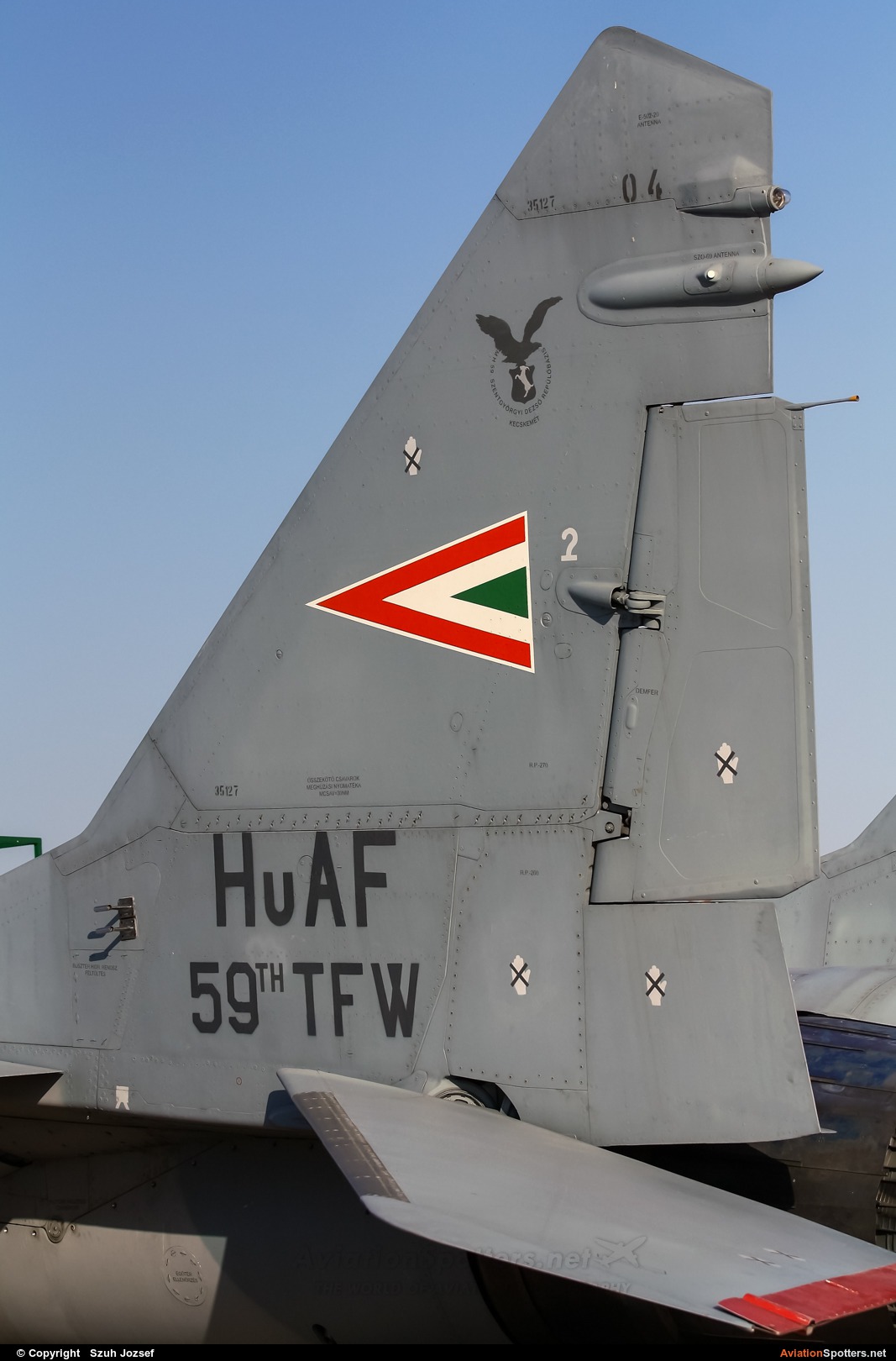 Hungary - Air Force  -  MiG-29B  (04) By Szuh Jozsef (szuh jozsef)
