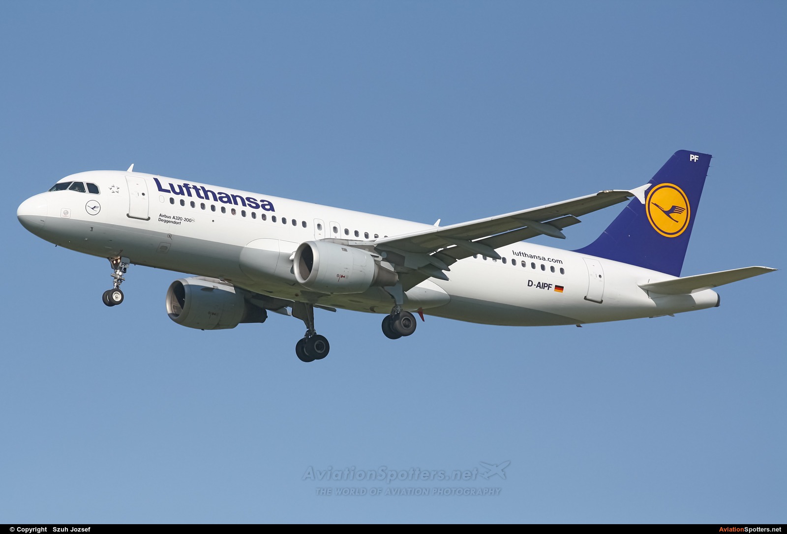 Lufthansa  -  A320  (D-AIPF) By Szuh Jozsef (szuh jozsef)