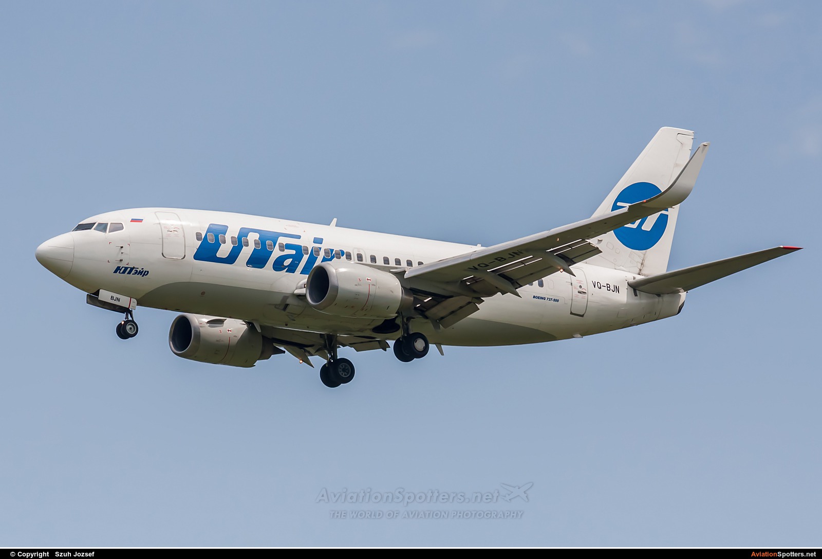UTair  -  737-500  (VQ-BJN) By Szuh Jozsef (szuh jozsef)
