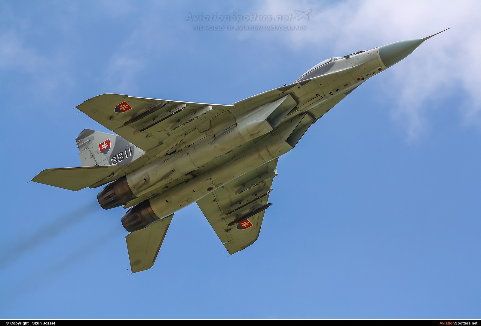 Slovakia - Air Force  -  MiG-29AS  (3911) By Szuh Jozsef (szuh jozsef)