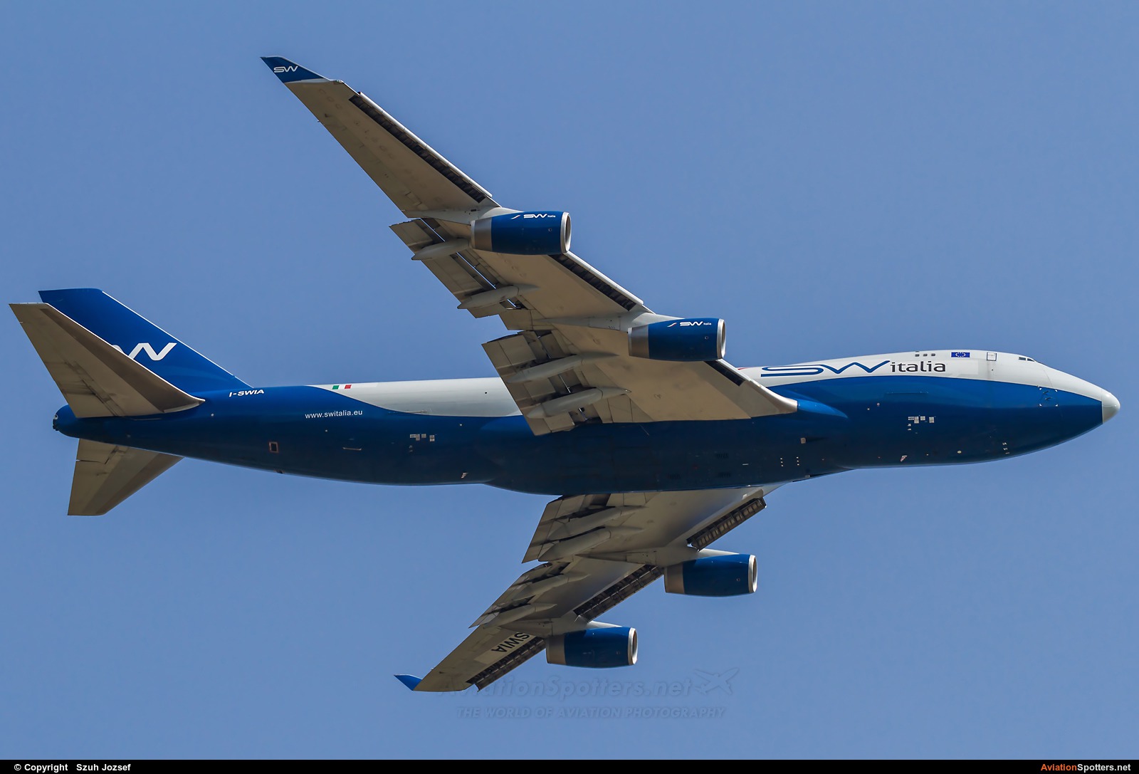Silk Way Airlines  -  747-400  (I-SWIA) By Szuh Jozsef (szuh jozsef)