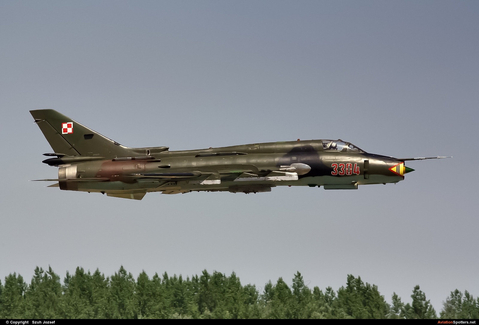 Poland - Air Force  -  Su-22M-4  (3304) By Szuh Jozsef (szuh jozsef)