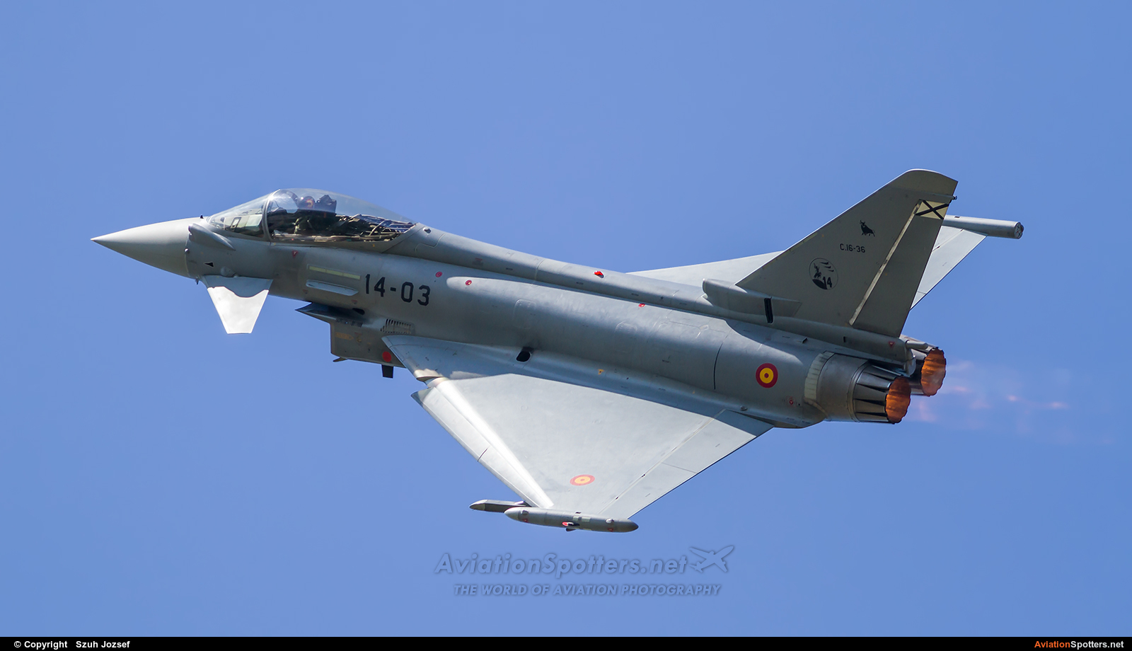 Spain - Air Force  -  EF-2000 Typhoon S  (C.16-36) By Szuh Jozsef (szuh jozsef)