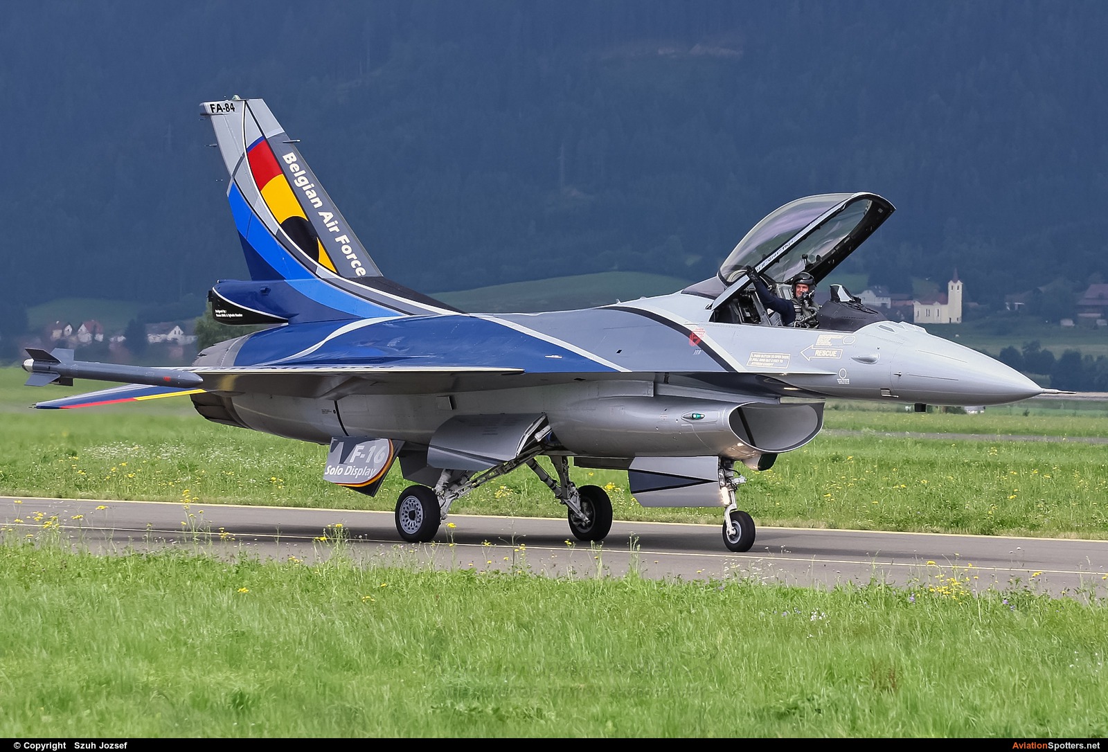 Belgium - Air Force  -  F-16AM Fighting Falcon  (FA-84) By Szuh Jozsef (szuh jozsef)
