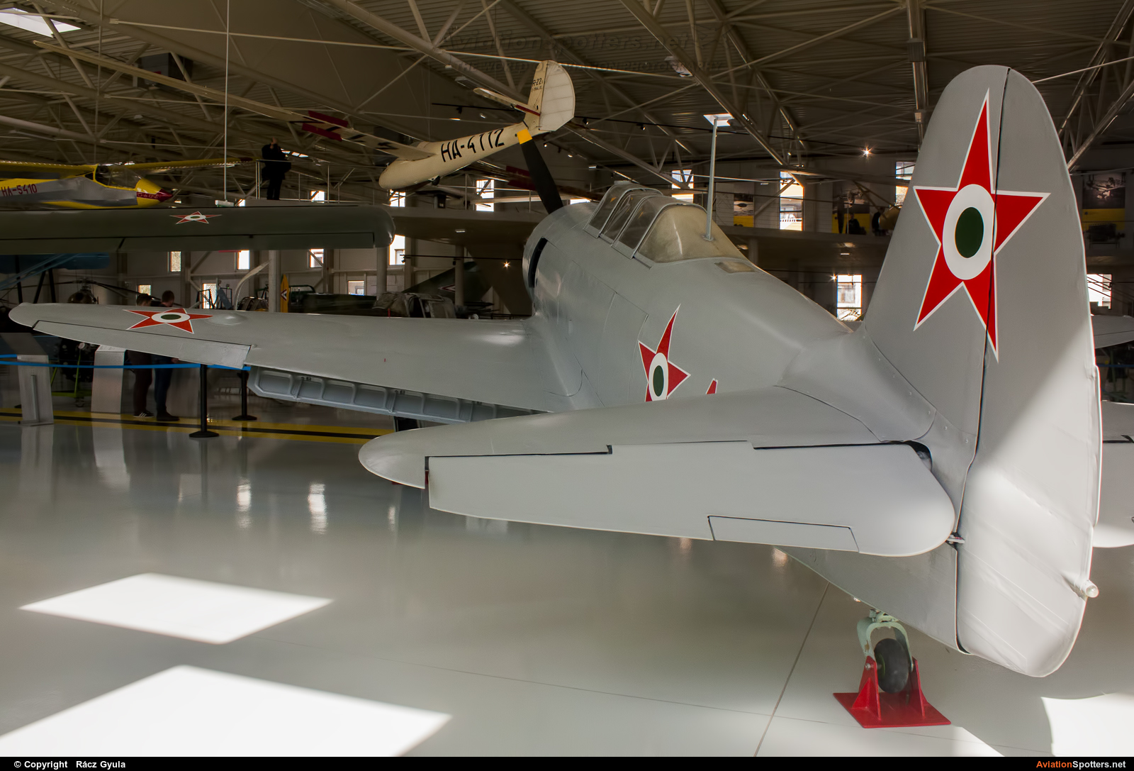 Hungary - Air Force  -  Yak-11  (19) By Rácz Gyula (Spawn)