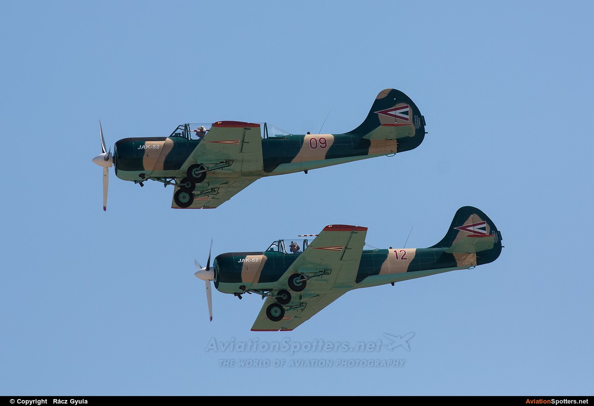 Hungary - Air Force  -  Yak-52  (09) By Rácz Gyula (Spawn)