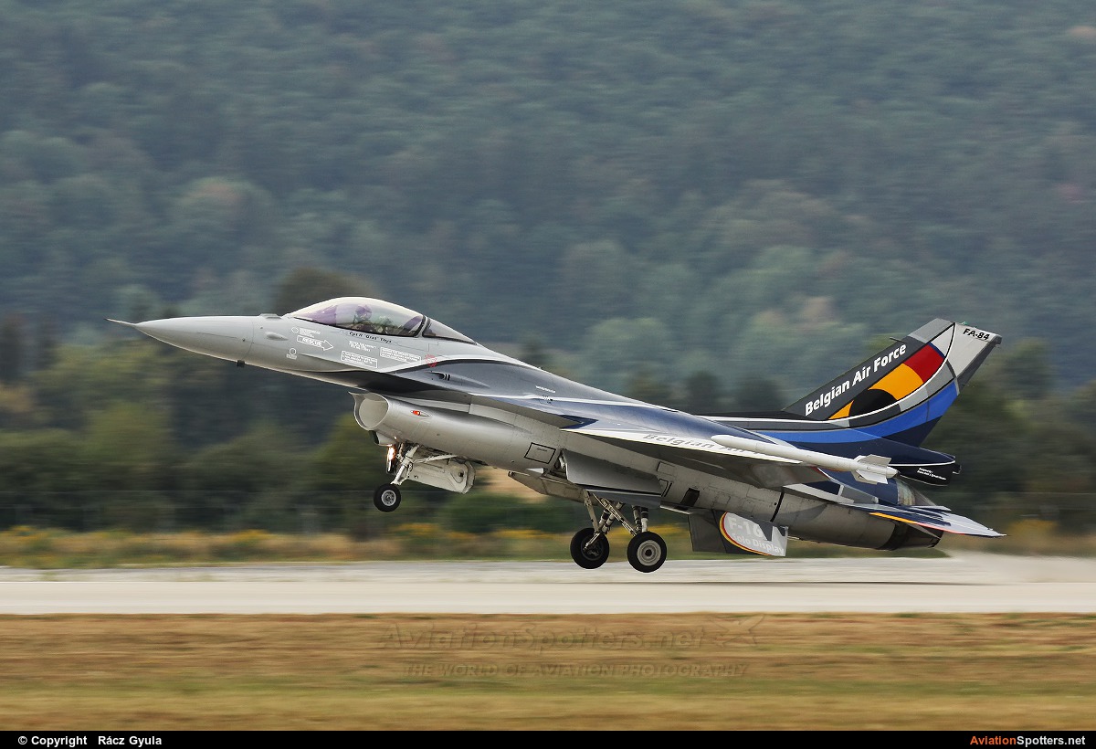 Belgium - Air Force  -  F-16AM Fighting Falcon  (FA-84) By Rácz Gyula (Spawn)