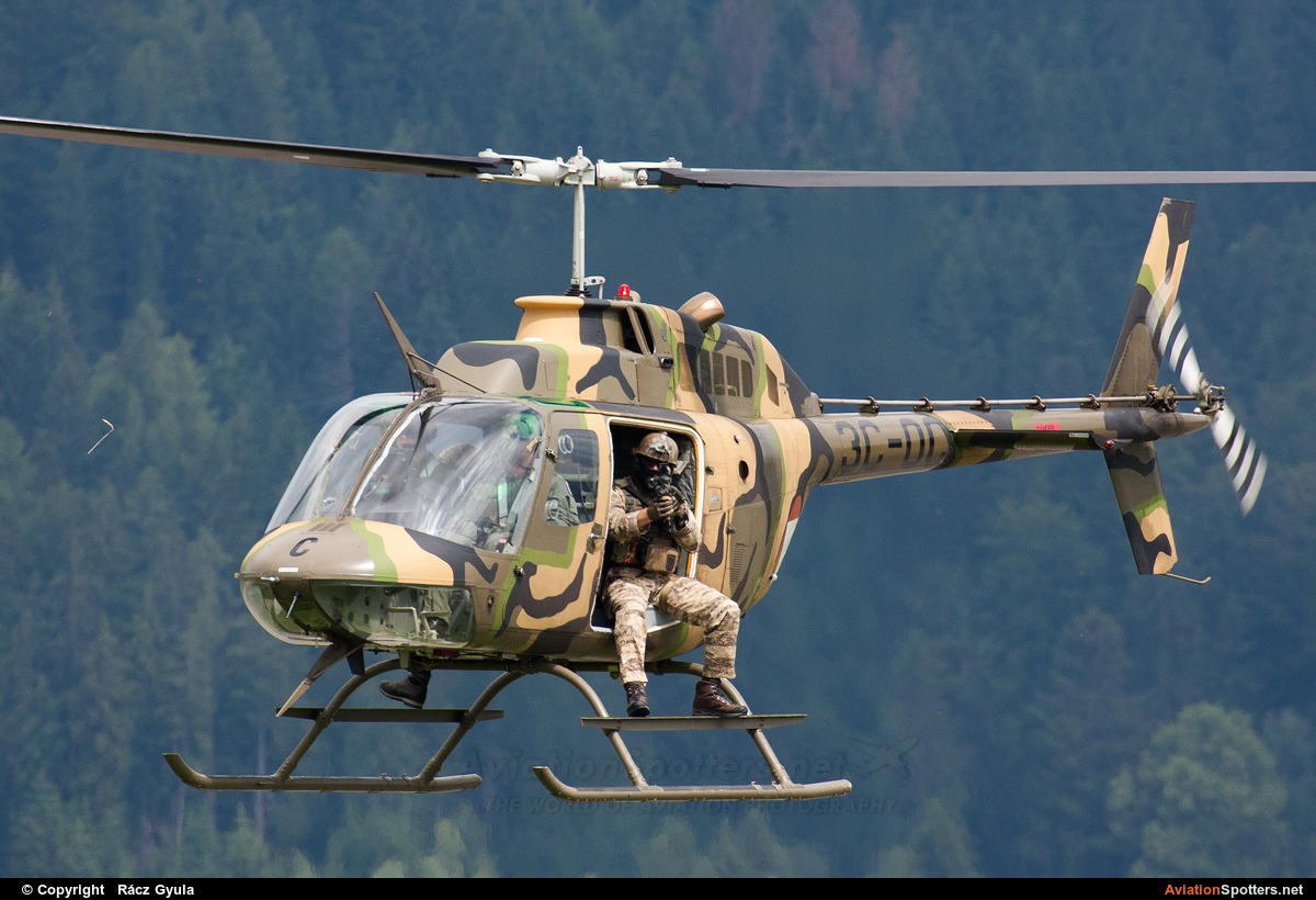 Austria - Air Force  -  OH-58B Kiowa  (3C-OC) By Rácz Gyula (Spawn)