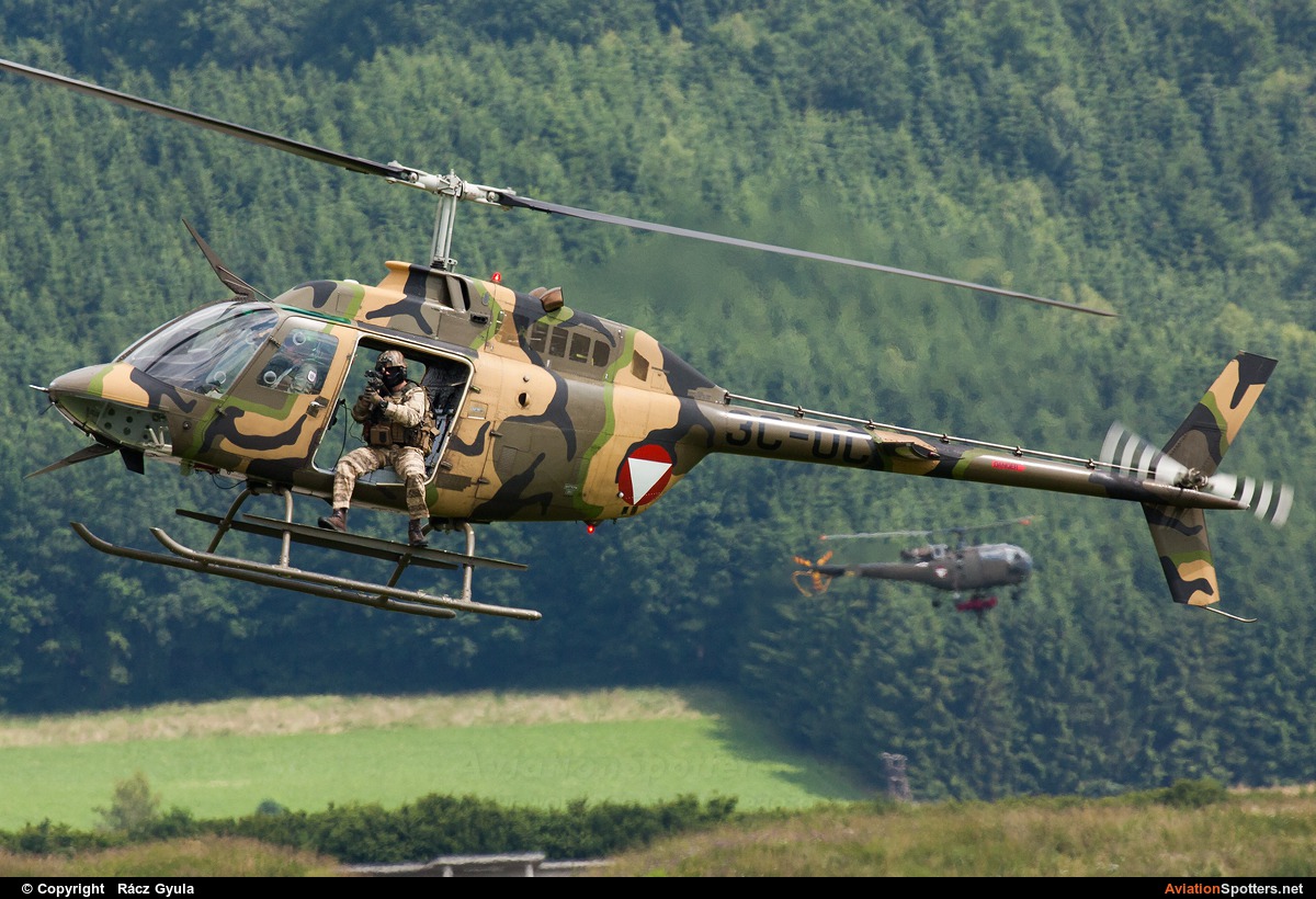 Austria - Air Force  -  OH-58B Kiowa  (3C-OC) By Rácz Gyula (Spawn)