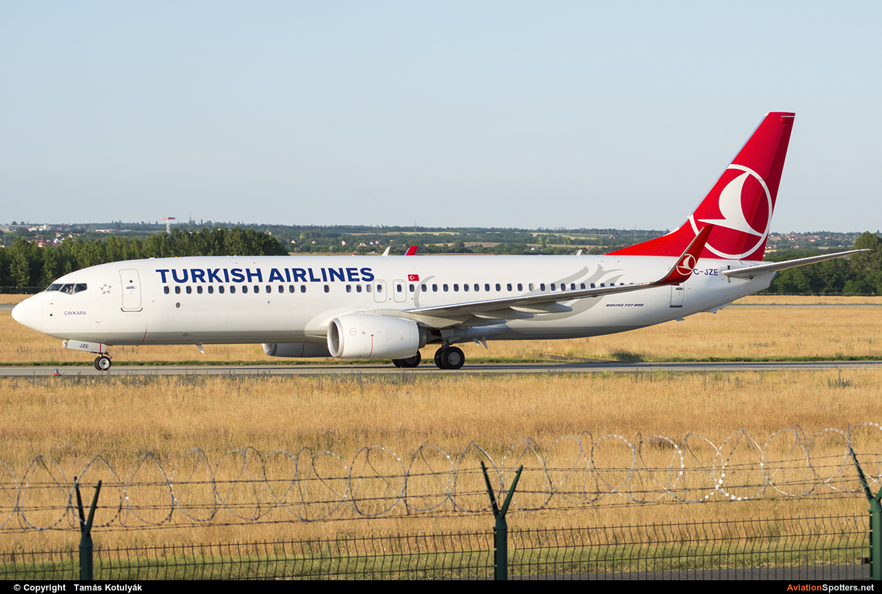Turkish Airlines  -  737-800  (TC-JZE) By Tamás Kotulyák (TAmas)