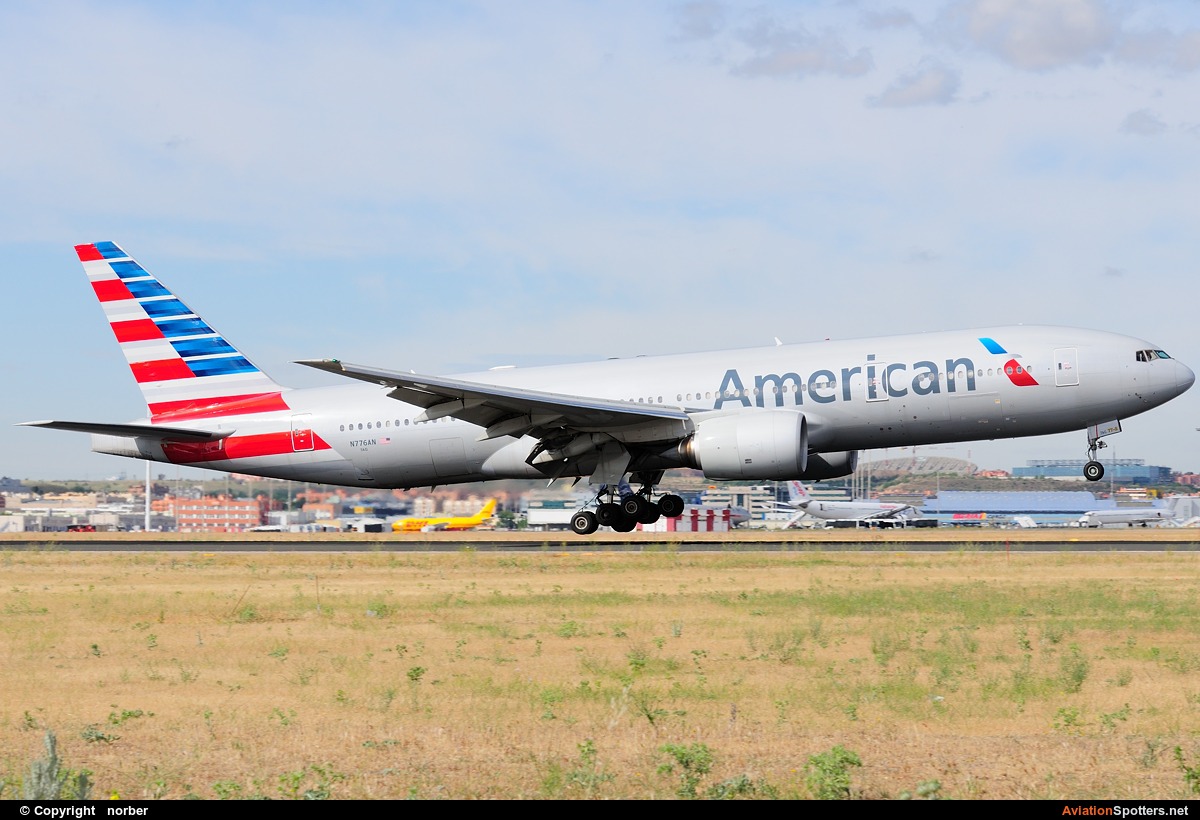 American Airlines  -  777-200ER  (N776AN) By norber (norber)