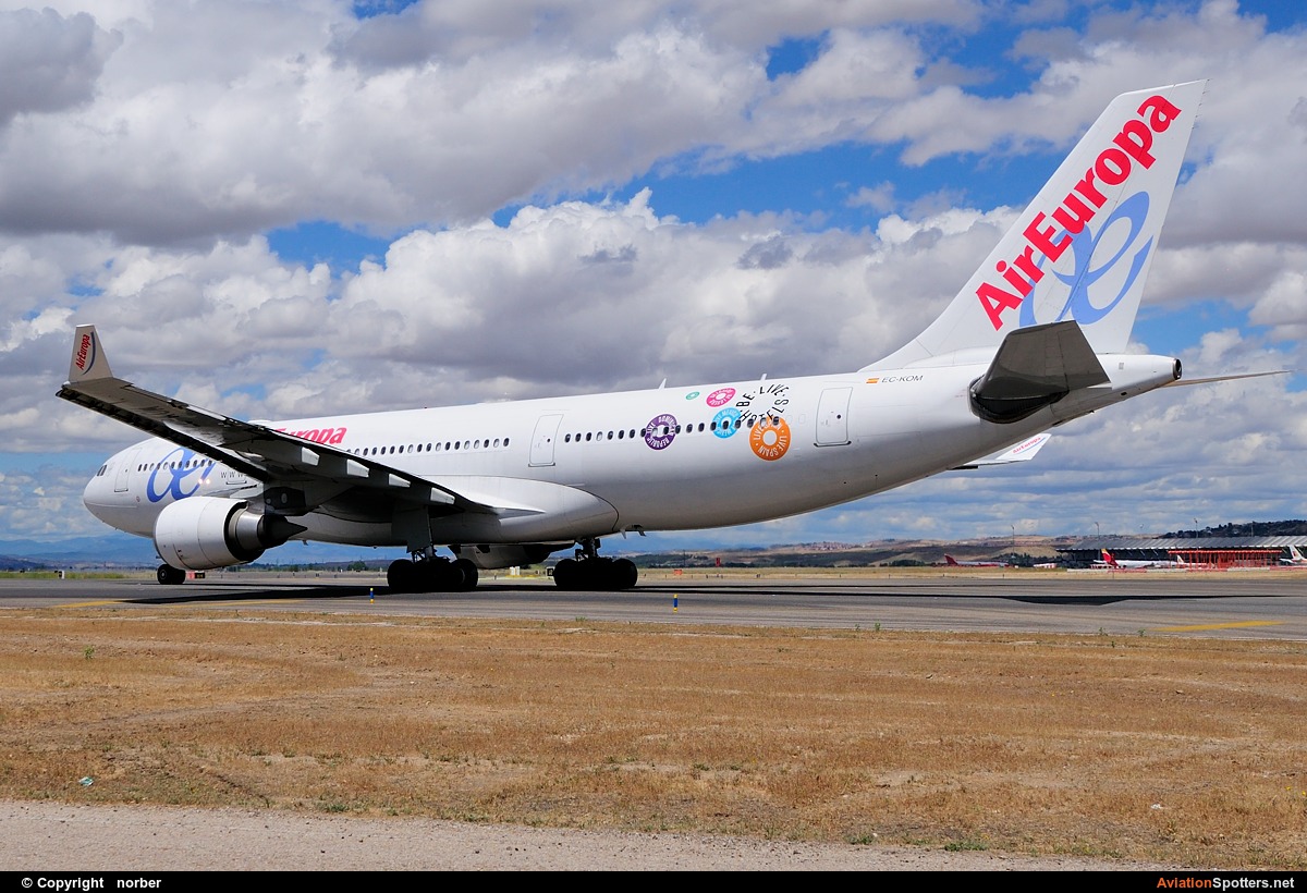 Air Europa  -  A330-200  (EC-KOM) By norber (norber)