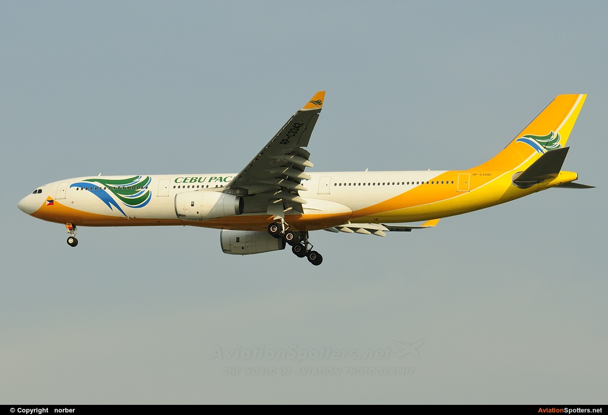 Cebu Pacific Air  -  A330-300  (RP-C3342) By norber (norber)