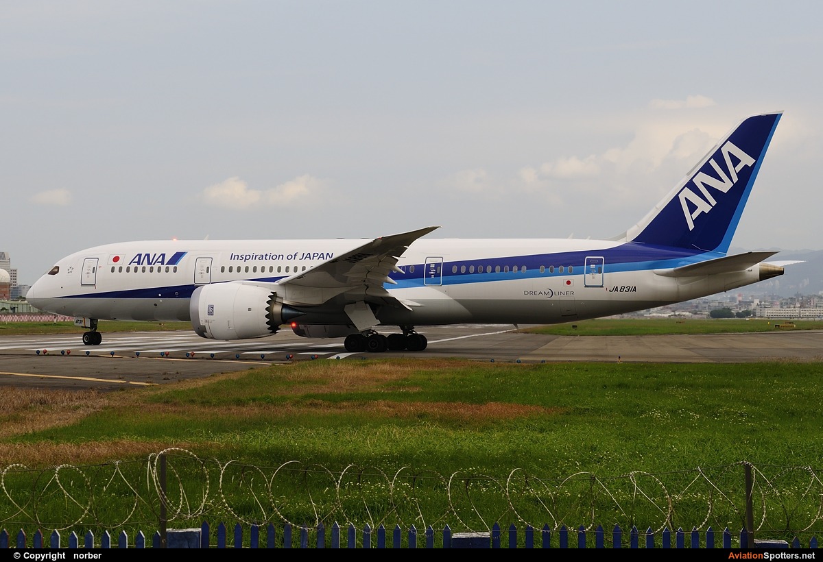 ANA - All Nippon Airways  -  787-8 Dreamliner  (JA831A) By norber (norber)