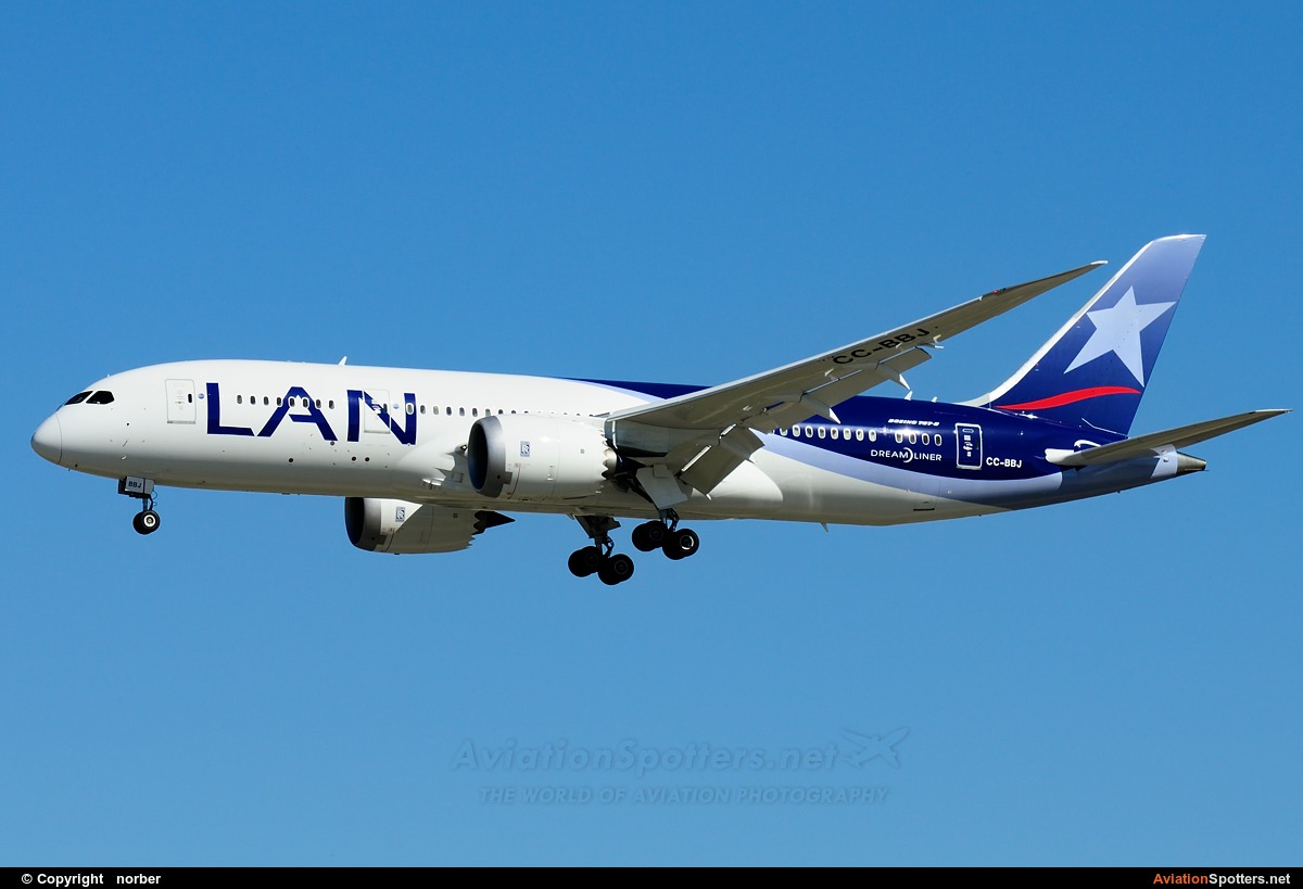 LAN Airlines  -  787-8 Dreamliner  (CC-BBJ) By norber (norber)