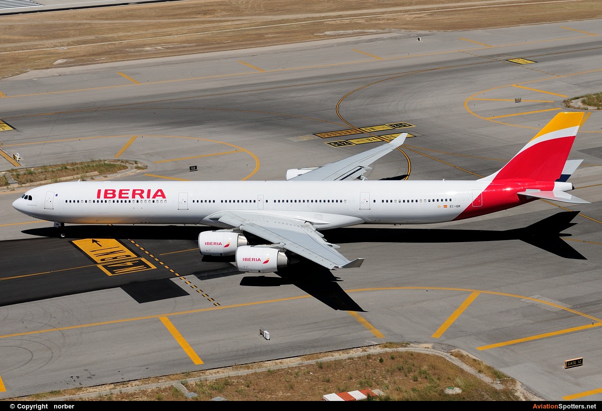 Iberia  -  A340-600  (EC-IQR) By norber (norber)
