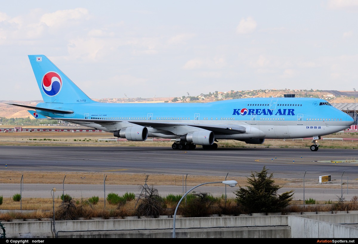 Korean Airlines  -  747-400  (HL7472) By norber (norber)