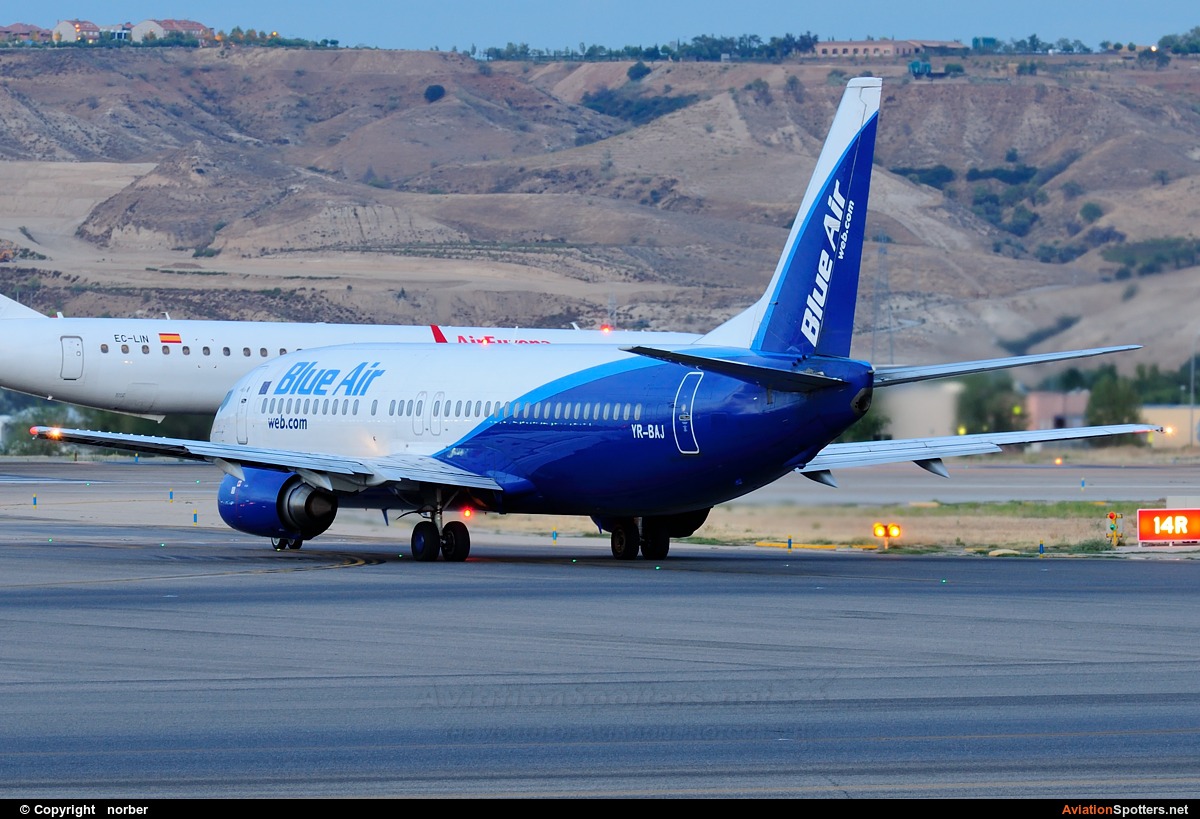 Blue Air  -  737-400  (YR-BAJ) By norber (norber)