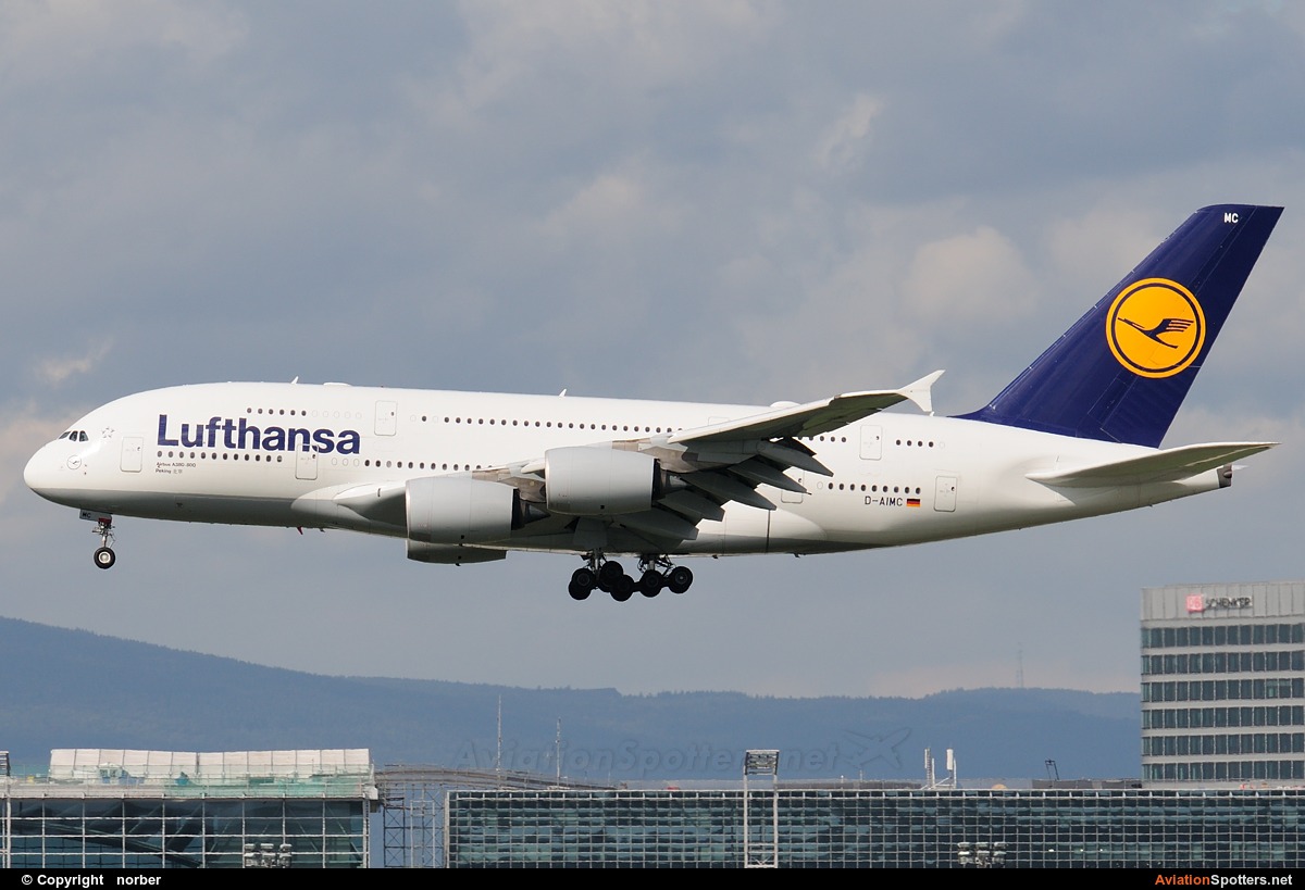 Lufthansa  -  A380-841  (D-AIMC) By norber (norber)