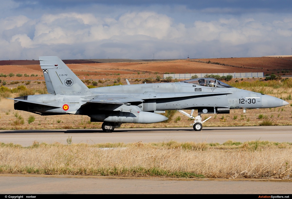 Spain - Air Force  -  EF-18A Hornet  (C.15-72) By norber (norber)