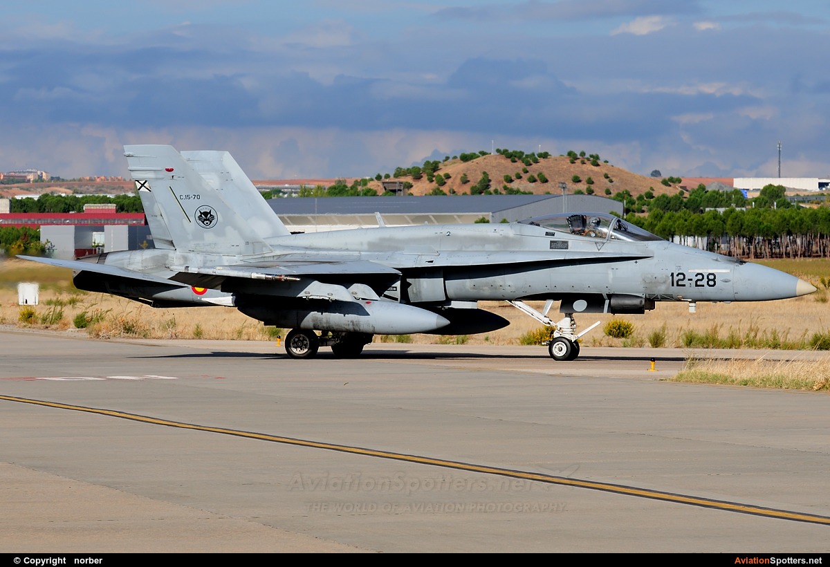 Spain - Air Force  -  EF-18A Hornet  (C.15-70) By norber (norber)