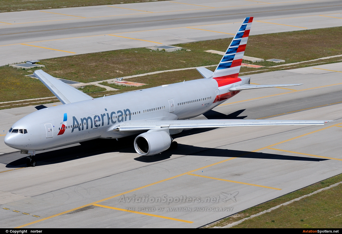 American Airlines  -  777-200ER  (N771AN) By norber (norber)