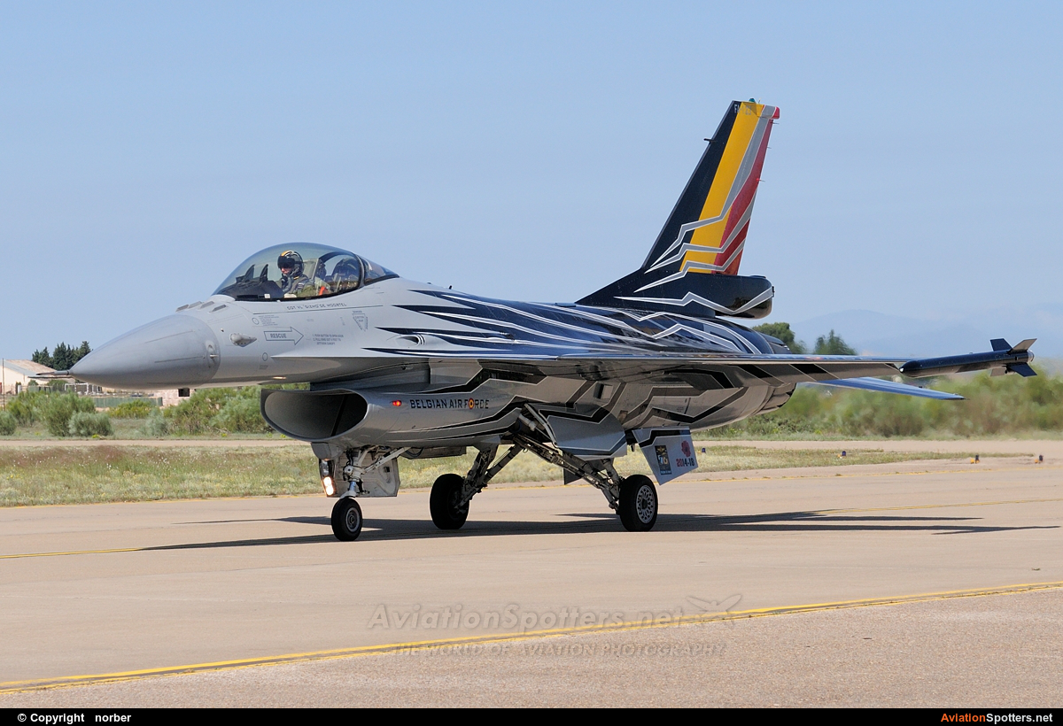 Belgium - Air Force  -  F-16AM Fighting Falcon  (FA-123) By norber (norber)