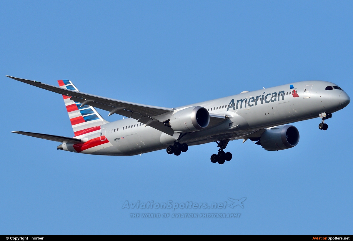 American Airlines  -  787-9 Dreamliner  (N821AN) By norber (norber)