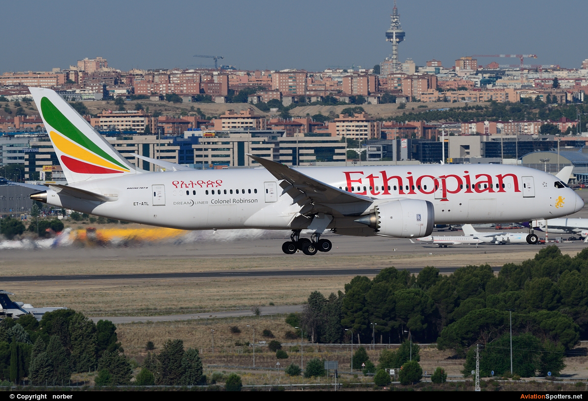 Ethiopian Airlines  -  787-8 Dreamliner  (ET-ATL) By norber (norber)