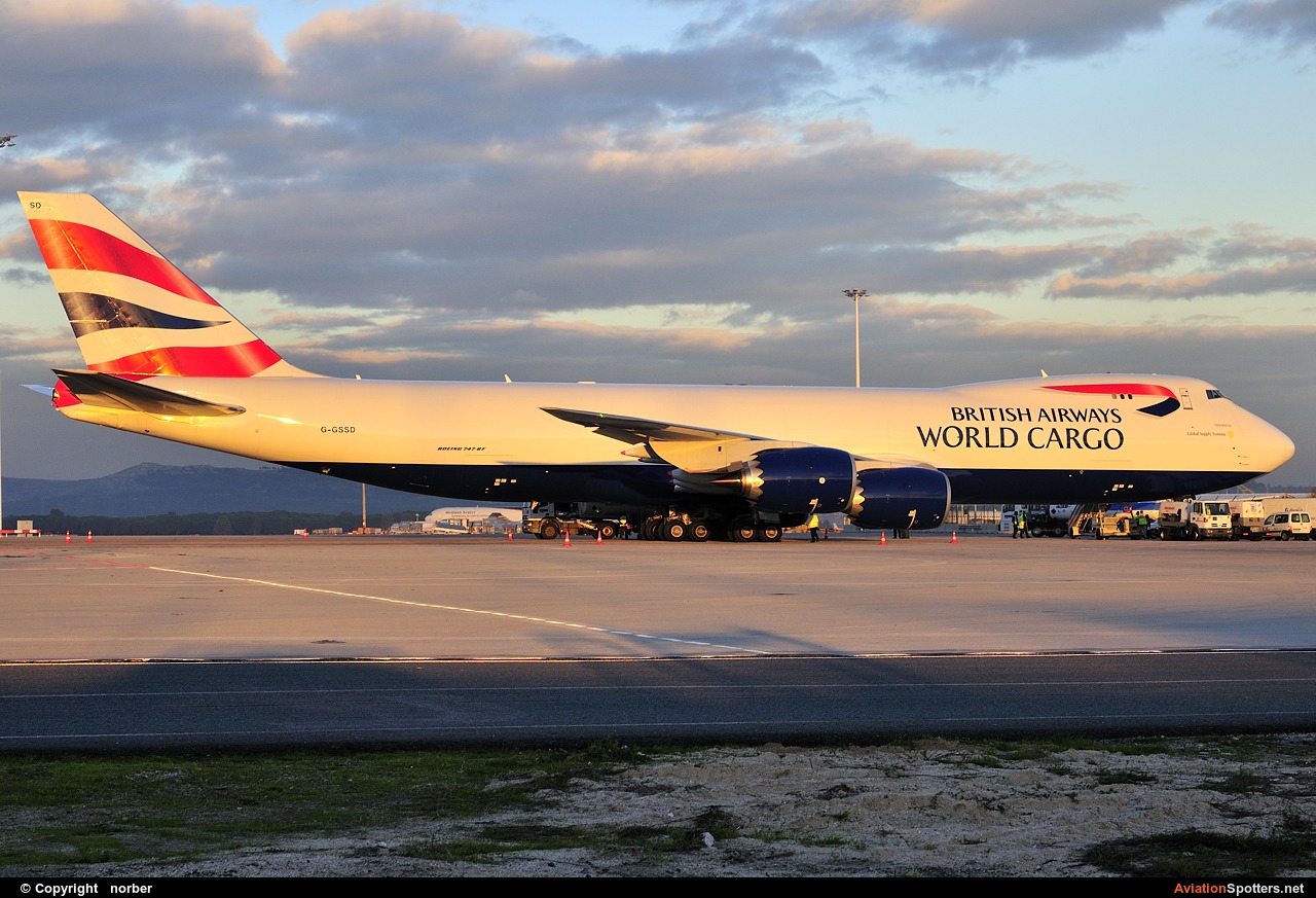 British Airways  -  747-8F  (G-GSSD) By norber (norber)