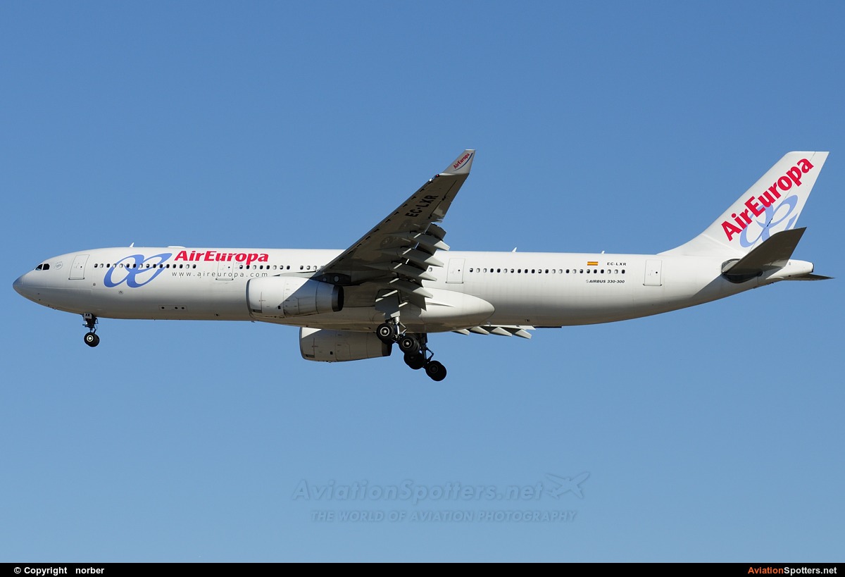 Air Europa  -  A330-300  (EC-LXR) By norber (norber)