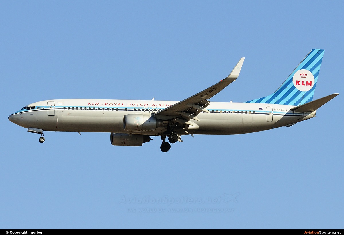 KLM  -  737-800  (PH-BXA) By norber (norber)