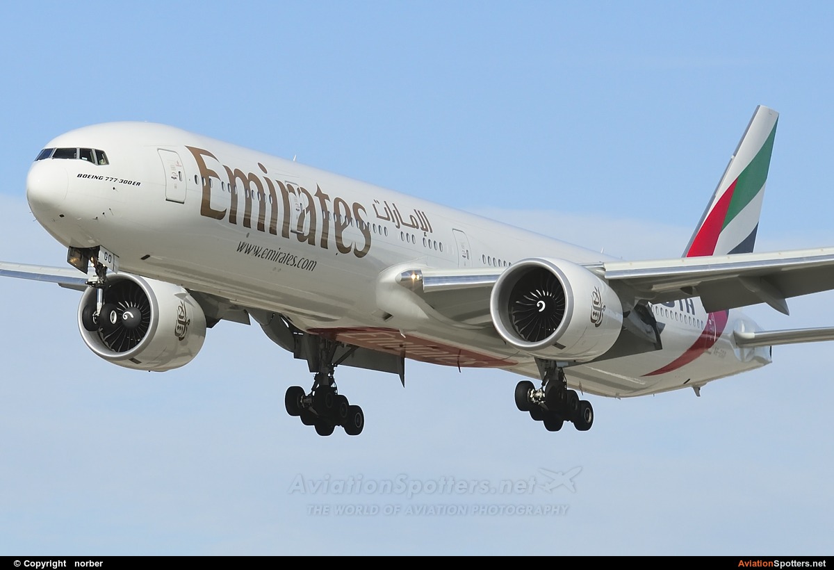 Emirates Airlines  -  777-300ER  (A6-EGO) By norber (norber)