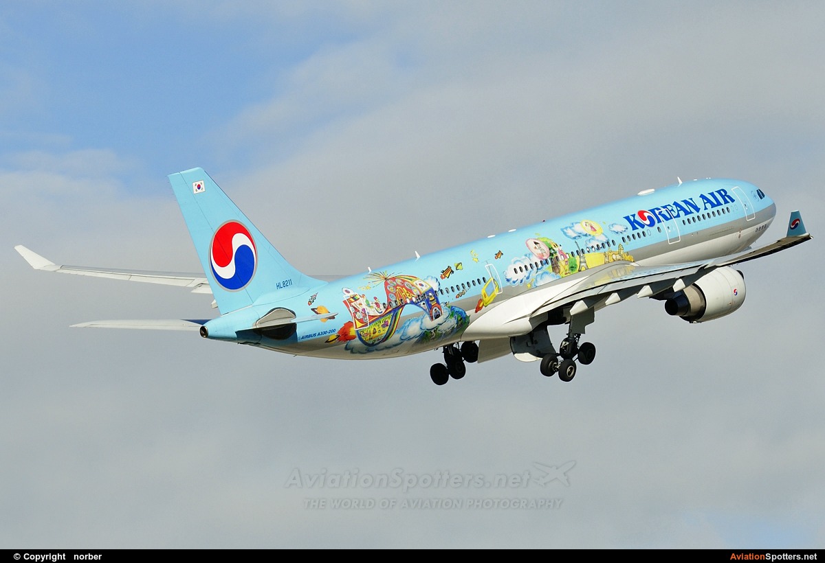 Korean Airlines  -  A330-200  (HL8211) By norber (norber)