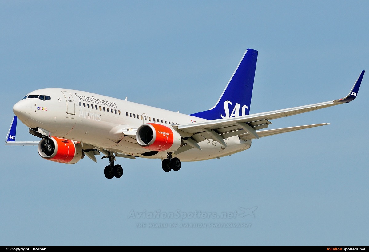 SAS - Scandinavian Airlines  -  737-700  (SE-REU) By norber (norber)