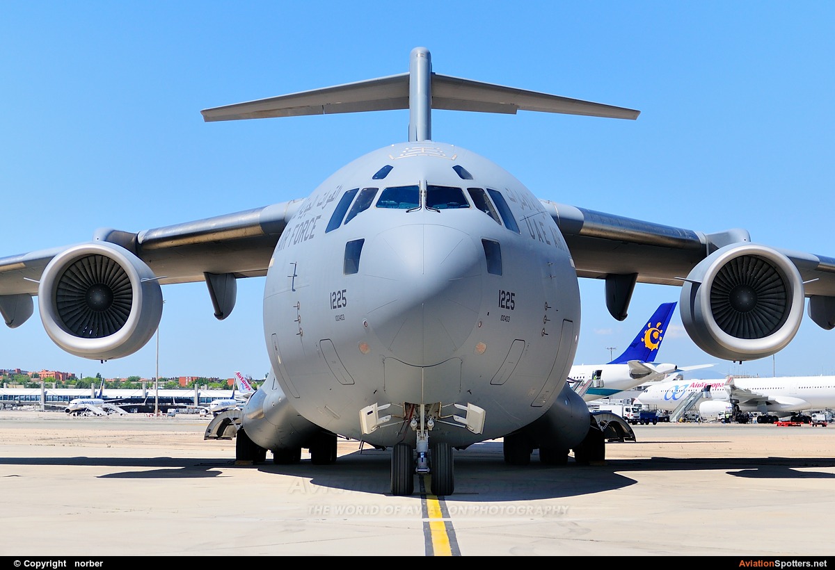 United Arab Emirates - Air Force  -  C-17A Globemaster III  (1225) By norber (norber)