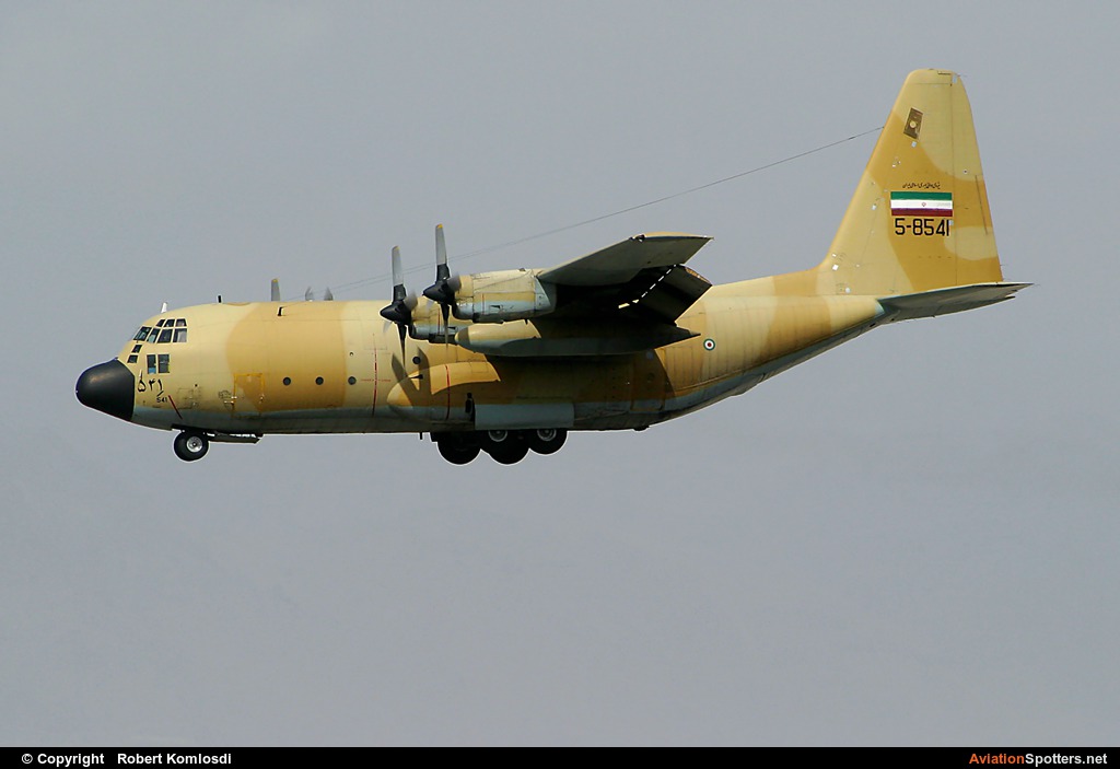 Iran - Islamic Republic Air Force  -  C-130H Hercules  (5-8541) By Robert Komlosdi (Robert Komlosdi)